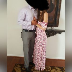 Boho paisley maxi dress